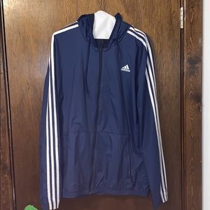 Adídas Navy blue jacket/Wind breaker